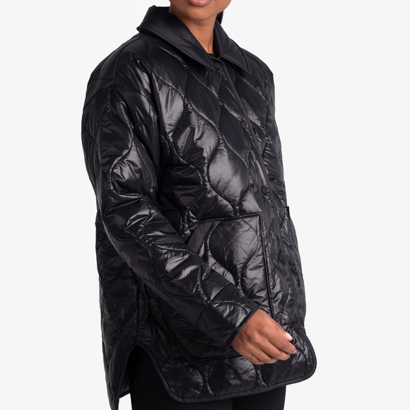Lole The Shacket Oversized Jacket - Black - Picture 4 of 10